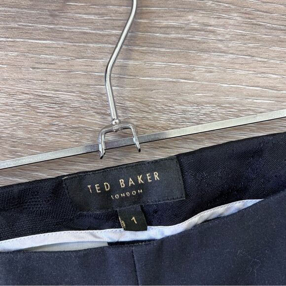Ted baker black‎ & floral print pants - Picture 5 of 8
